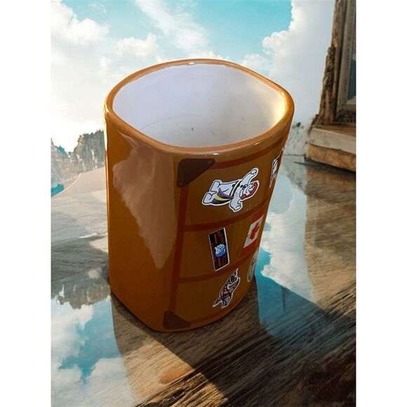 Canada Souvenir Coffee Mug Ceramic Cup Banff Bonhomme Moose Flag Niagara Falls - Picture 8 of 8